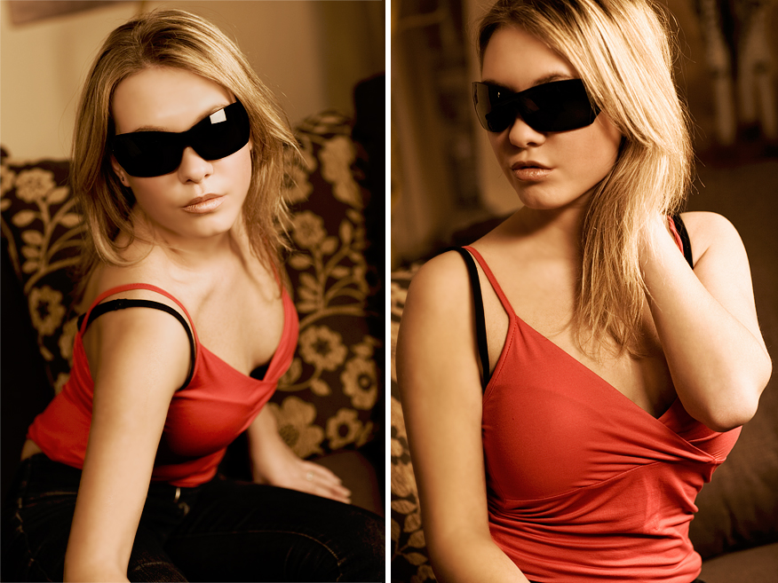 Sunglass Dressed Face 2007 - Ina Mayer